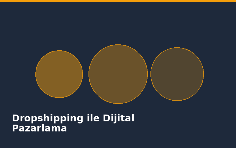Dropshipping ile Dijital Pazarlama - İçerik Görseli