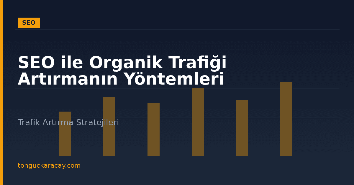 SEO ile Organik Trafiği Artırmanın Yöntemleri